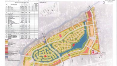 Mặt bằng quy hoạch dự án Eco Long An