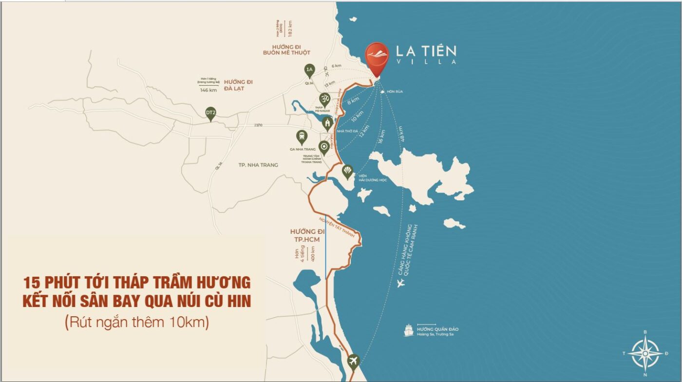 Vị trí dự án La Tiên Villa